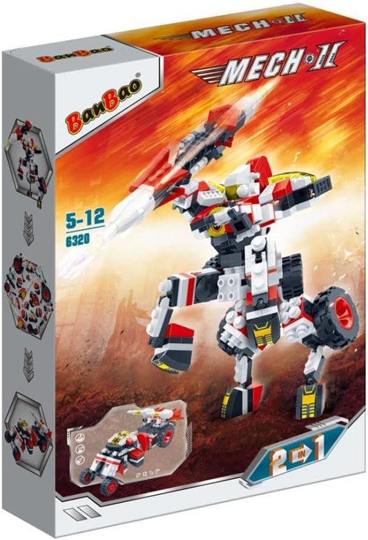 BANBAO 2 IN 1 MECH II BUILDING BLOCKS RO