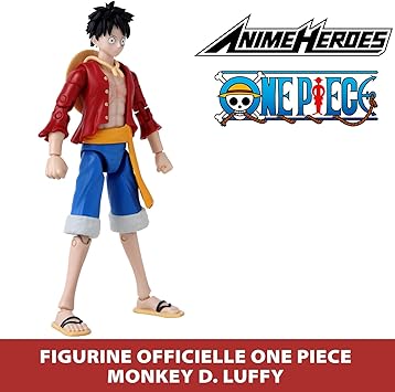 Bandai - Anime Heroes One Piece M.D.Luffy D.Rosa