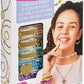 Crayola - Creations Golden Jewelry Set | Creative DIY Kit for Girls Ages 8 and Up - Design and Personalize Bracelets, Necklaces, and Earrings | Easy and Fun Crafting - Charms, Adhesive Letters, and Symbols for Personalization, 8+ - Marah Kids