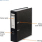 MAXI LEVER ARCH FILE F/S BROAD FIXED MECHANISM WITH POCKET BLACK