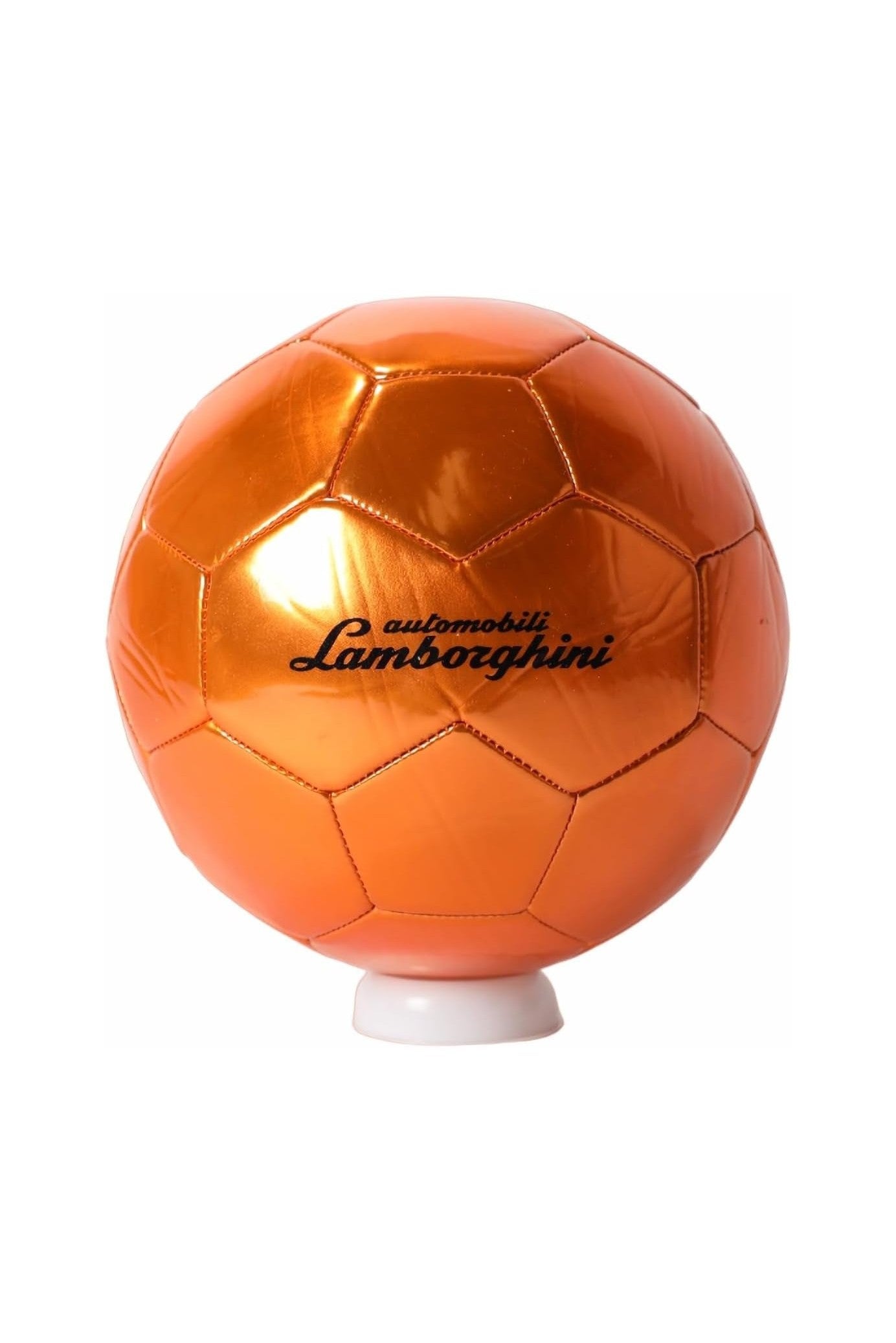Lamborghini No.5 - Matelic Pvc Soccer Ball - Orange - Marah Kids