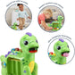 VTech Chomp - along Dino, Musical Toddler Toy, Teaches Numbers, Colours & Food, Interactive Dinosaur Toy for 2, 3, 4+ Year Olds, English Version - Marah Kids
