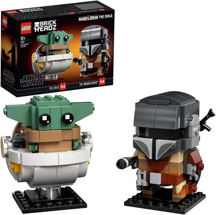 Lego Brickheadz Star Wars The Mandalorian & The Child 75317 - Marah Kids