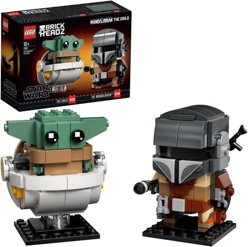 Lego Brickheadz Star Wars The Mandalorian & The Child 75317 - Marah Kids