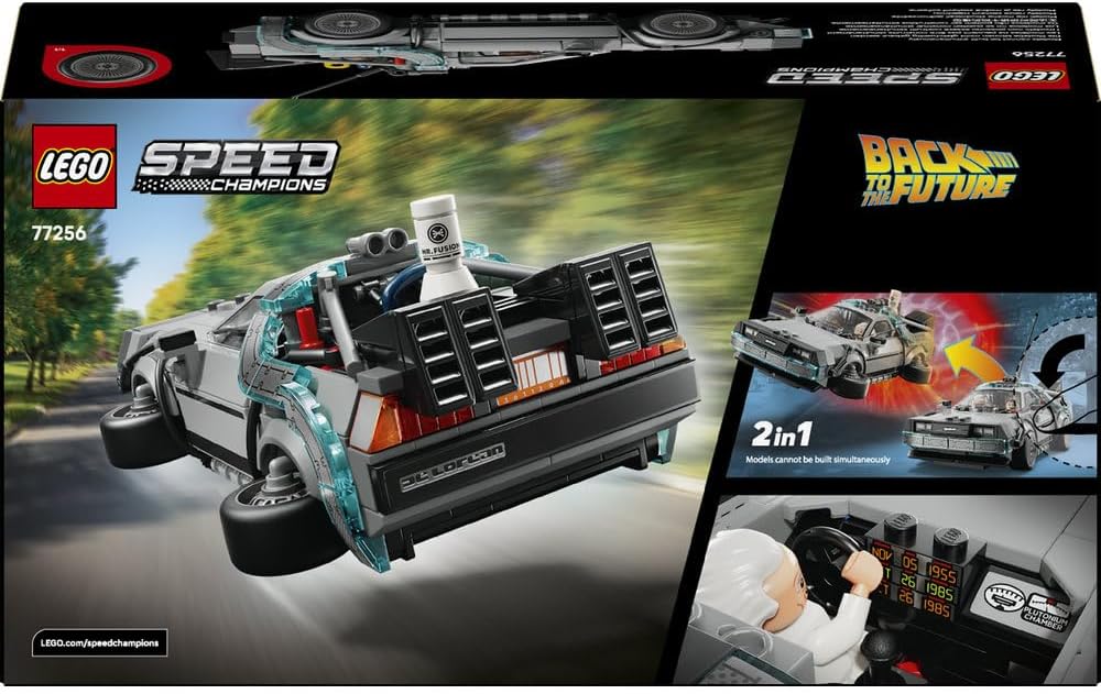 LEGO: Speed Champions Time Machine from Back to the Future (77256) - Marah Kids