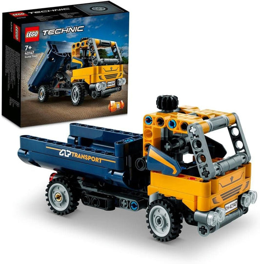 LEGO 42147 Technic Dump Truck Toy 2in1 Set