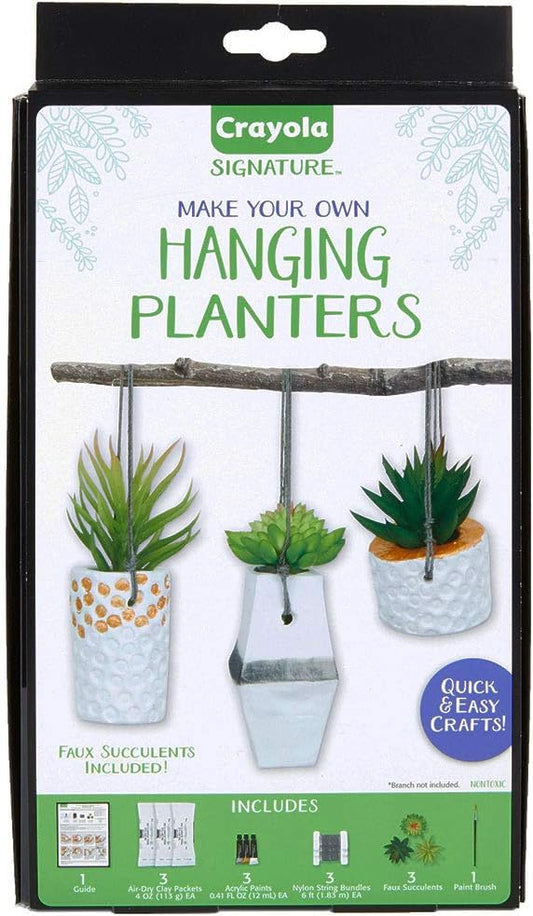 Crayola Signature, Make Your Own Hanging Planters - Marah Kids
