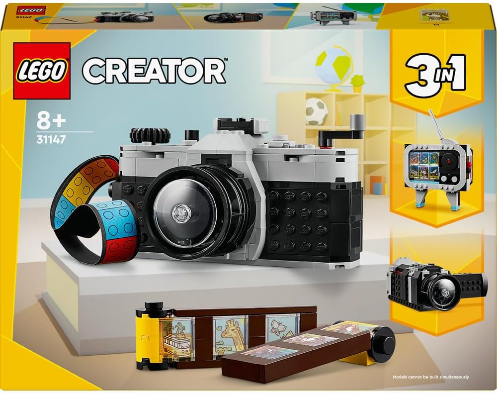 LEGO Creator 3in1 Retro Camera Toy 31147