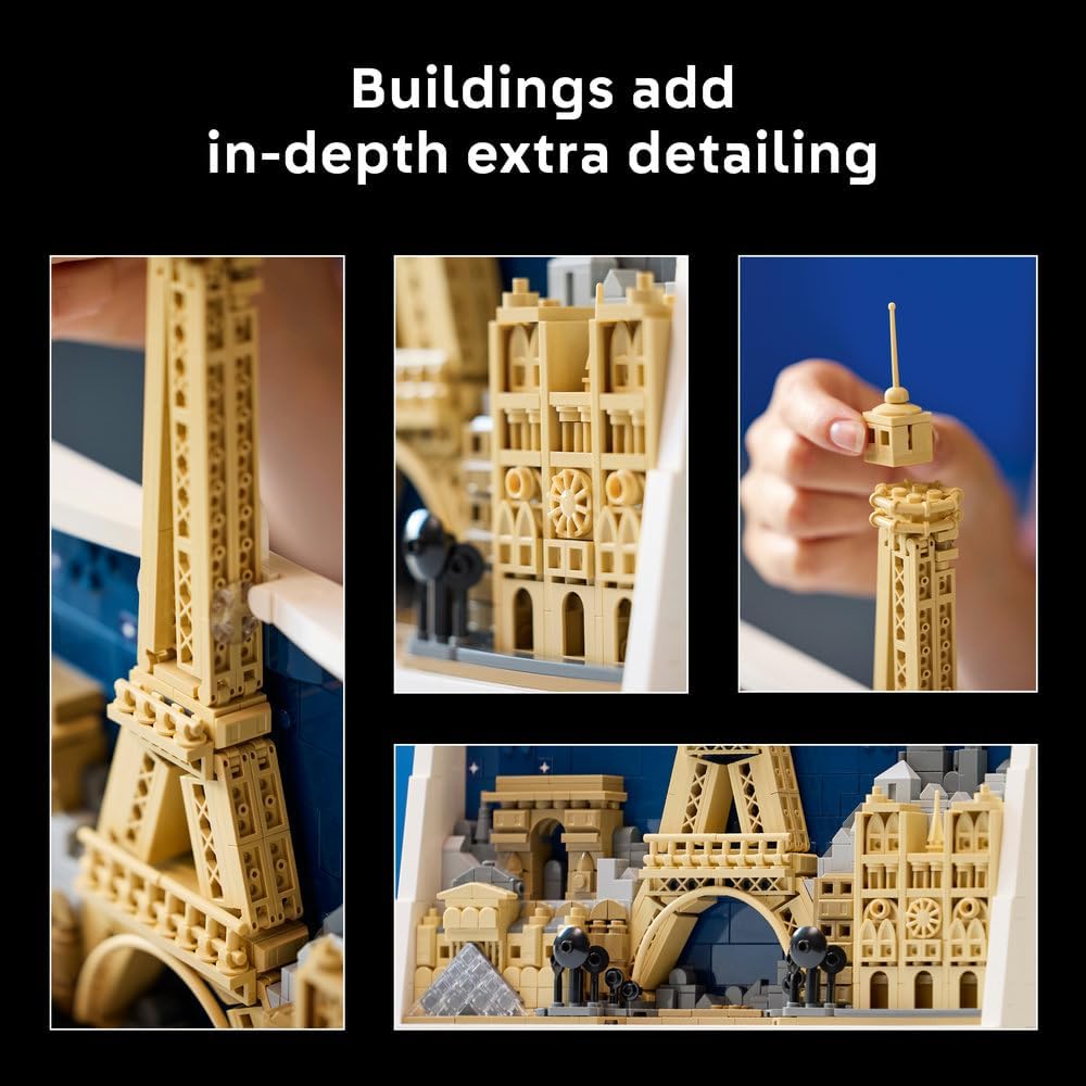 LEGO: Architecture Paris – City of Love Building Set (21064) - Marah Kids