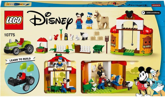 Lego | Disney Mickey And Friends Mickey Mouse And Donald Duck’S Farm 10775