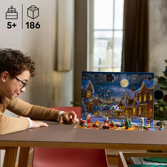 LEGO City Advent Calendar Car & Tractor plus 7 Minifigures 60475