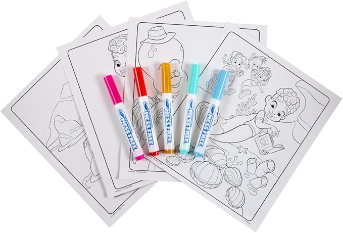 Crayola Color Wonder Ariel Mess - Free Set: Travel Coloring for Toddlers 3+ - Marah Kids