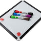 FABER - CASTELL WHITEBOARD (30X25CM) + 3 BI - COLOUR MARKERS SET - Marah Kids