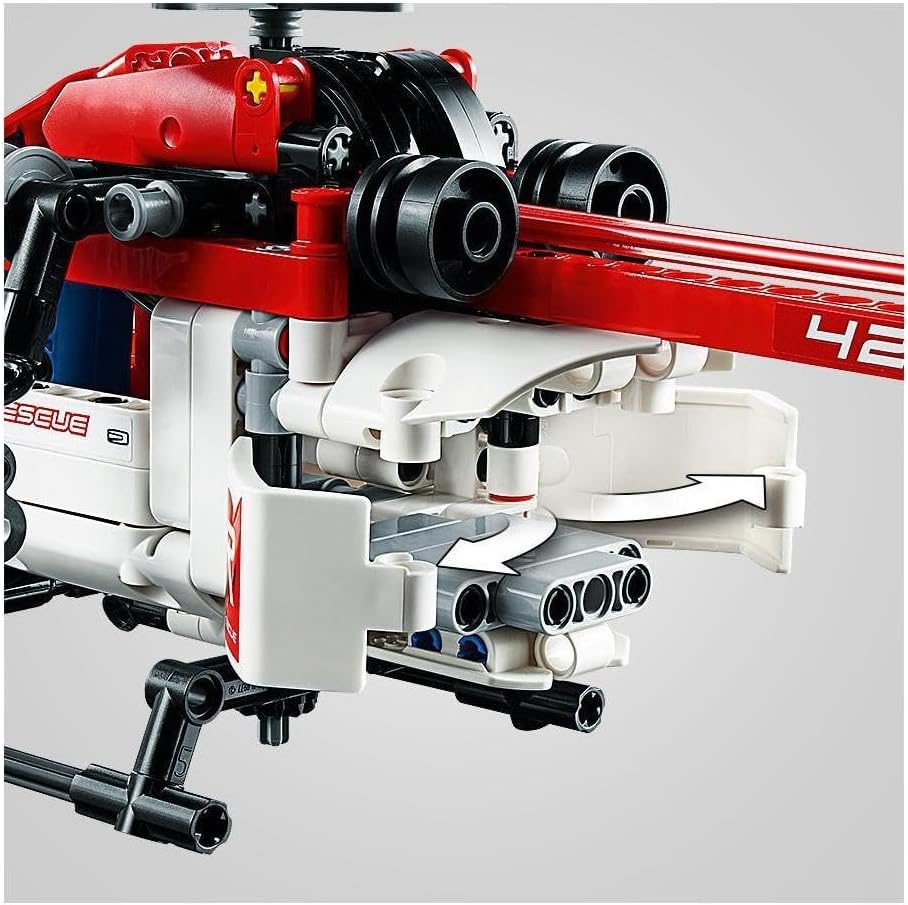 LEGO Technic Rescue Helicopter 42092 Building Kit (325 Pieces) - Marah Kids