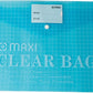 Maxi F/S Clear Bag With Name Card Blue - Marah Kids