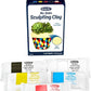 Crayola No-Bake Sculpting Clay 5-Pack – Air-Dry Modeling Clay In Primary Colors, Non-Toxic, For Kids Ages 4+
