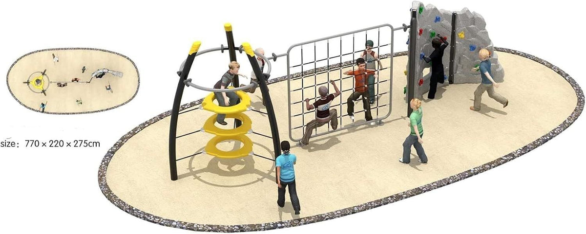 Gambol - Kids Gym Backyard Rock Climber Series Outdoor Playground - image 3
