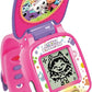 "Vtech - Gabby’s Dollhouse Time to Get Tiny Watch - Multicolour | includes 10 digital clock faces featuring Gabby and her kitty friends, a stopwatch| Suitable ages 3 + up " - Marah Kids