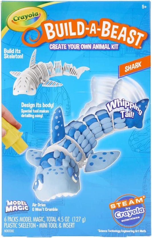 Crayola Build - A - Beast Shark - Marah Kids