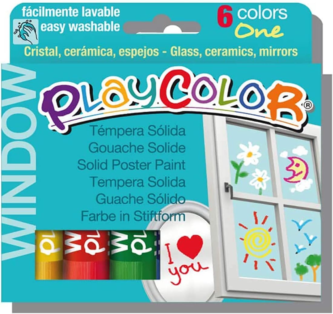 PLAYCOLOR WINDOW ONE(6) - Marah Kids