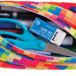 ZIPIT - Pixel Pencil Case for Kids, Large Capacity Pencil Pouch, Holds Up to 30 Pens, Made of One Long Zipper! (Multi) - Marah Kids