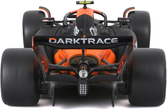 Bburago 1:24 Formula (with helmet & plastic stand) - McLaren Team MCL38 (Miami GP) (2024)