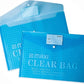 Maxi F/S Clear Bag With Name Card Blue - Marah Kids