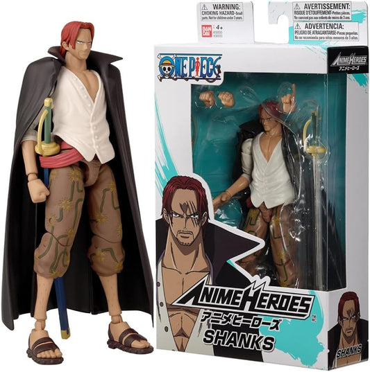 ANIME HEROES ONEPIECE SHANKS 6.5"