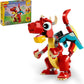 LEGO Creator 3in1 Red Dragon Toy to Fish Figure to Phoenix Bird Model 31145