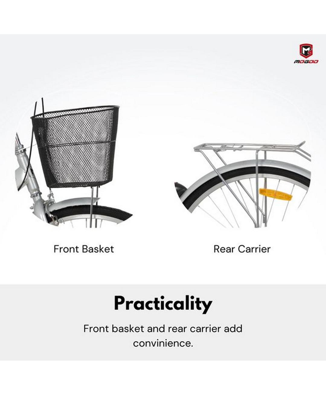 Brooklyn 26" City Bike - Pink