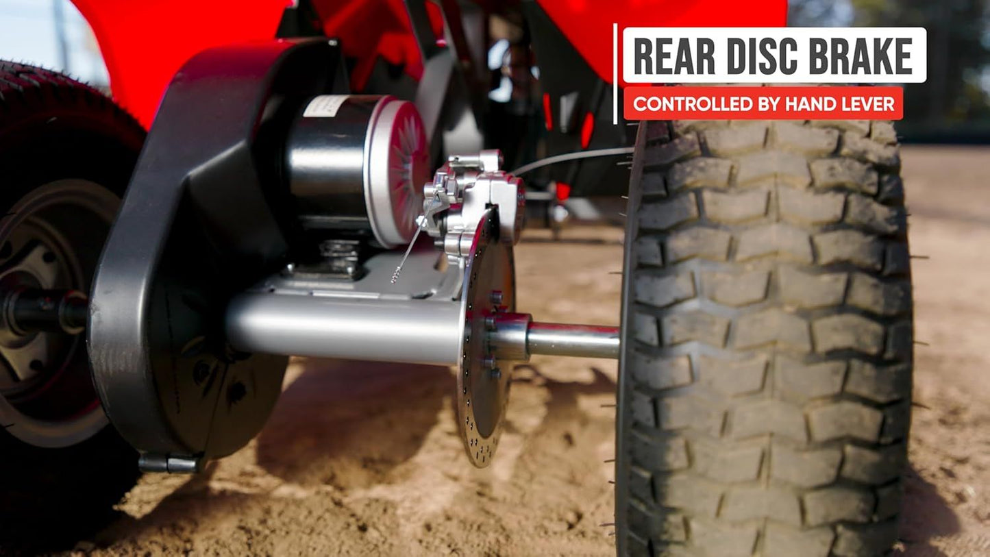 Razor Dirt Quad Red 13Km/Hr 8+ - Marah Kids