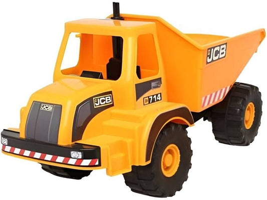 D - POWER Teamsterz JCB Giant Dump Truck Toy | Drive to your work site, tip it over to unload, and haul | Suitable for 3 years and above - Marah Kids