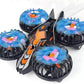 D - Power - Double - Sided Friction - Powered Monster Truck | Durable ABS, No Batteries Required – Green | Age 3+ - Marah Kids