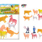 Power Joy Animal Worldz Farm Animal 4inches 6pcs