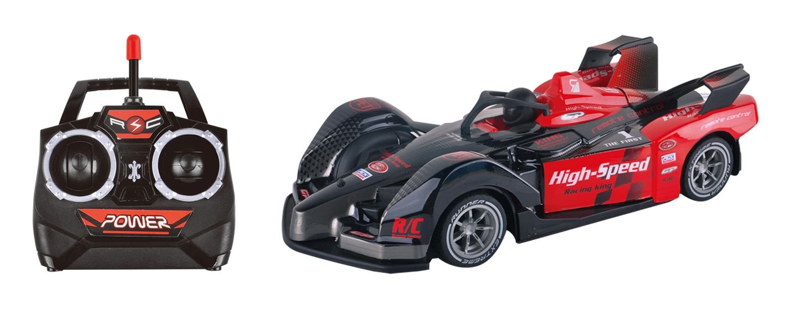 Power Joy Rc Cobra With Lights - Marah Kids