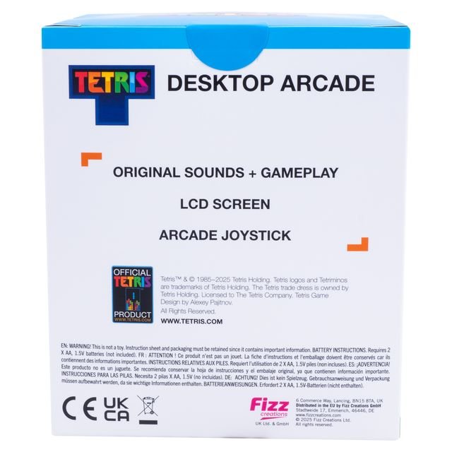 Fizz Creation Tetris Desktop Arcade B/O - Marah Kids