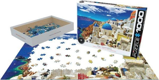 Eurographics Puzzle 1000 Oia Santorini Greece - Marah Kids