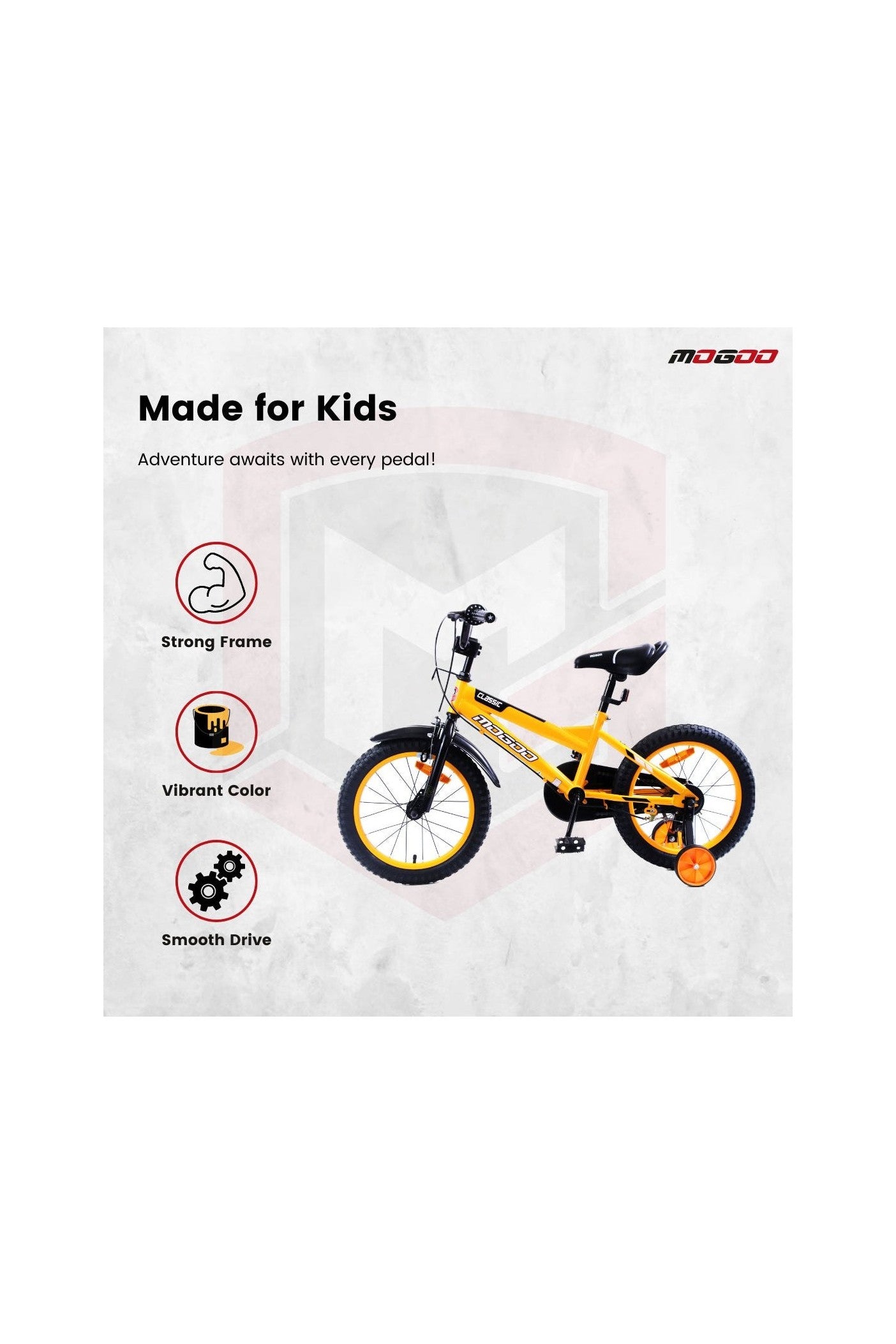 Classic 20" Kids Bicycle - Yellow