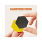 Magnetic Wooden Geometry Blocks - 250 Pcs