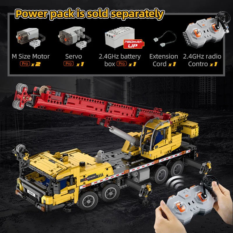 Cada Fully - functional Mobile Crane - Marah Kids