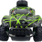 D - Power 1:10 R/C 2.4G Sand Monster Car with USB Cable Remote Controller – Green | Extreme Flex Suspension | Ages 6+ up - Marah Kids