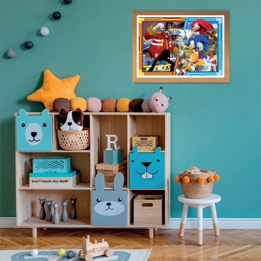 Clementoni Puzzle Sonic vs Eggman 180-pieces