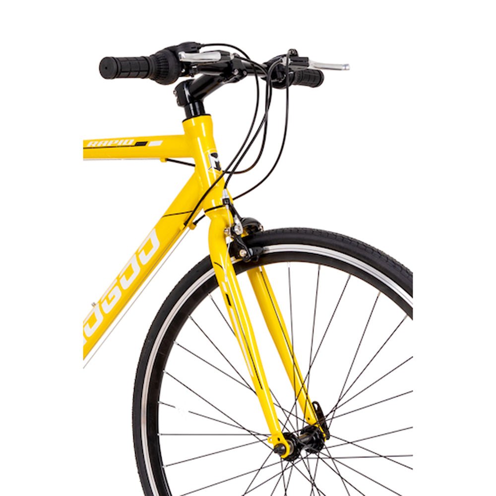 Rapid Mtb Road Bike 700C - Yellow