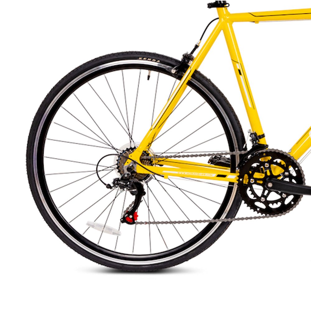 Rapid Mtb Road Bike 700C - Yellow
