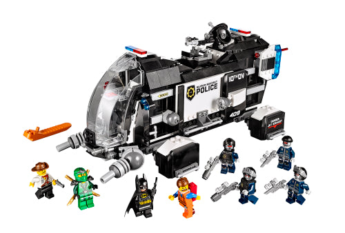 THE LEGO MOVIE 2 Super Secret Police Dropship 70815