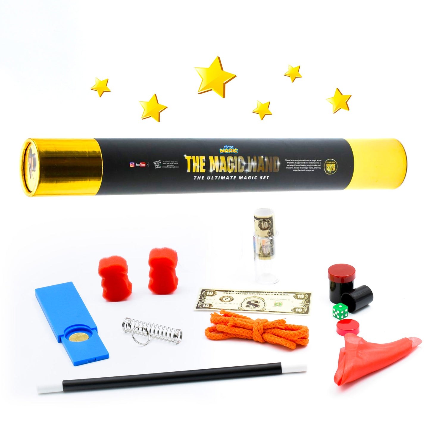 Clip Toys - Magic Wand set - Marah Kids