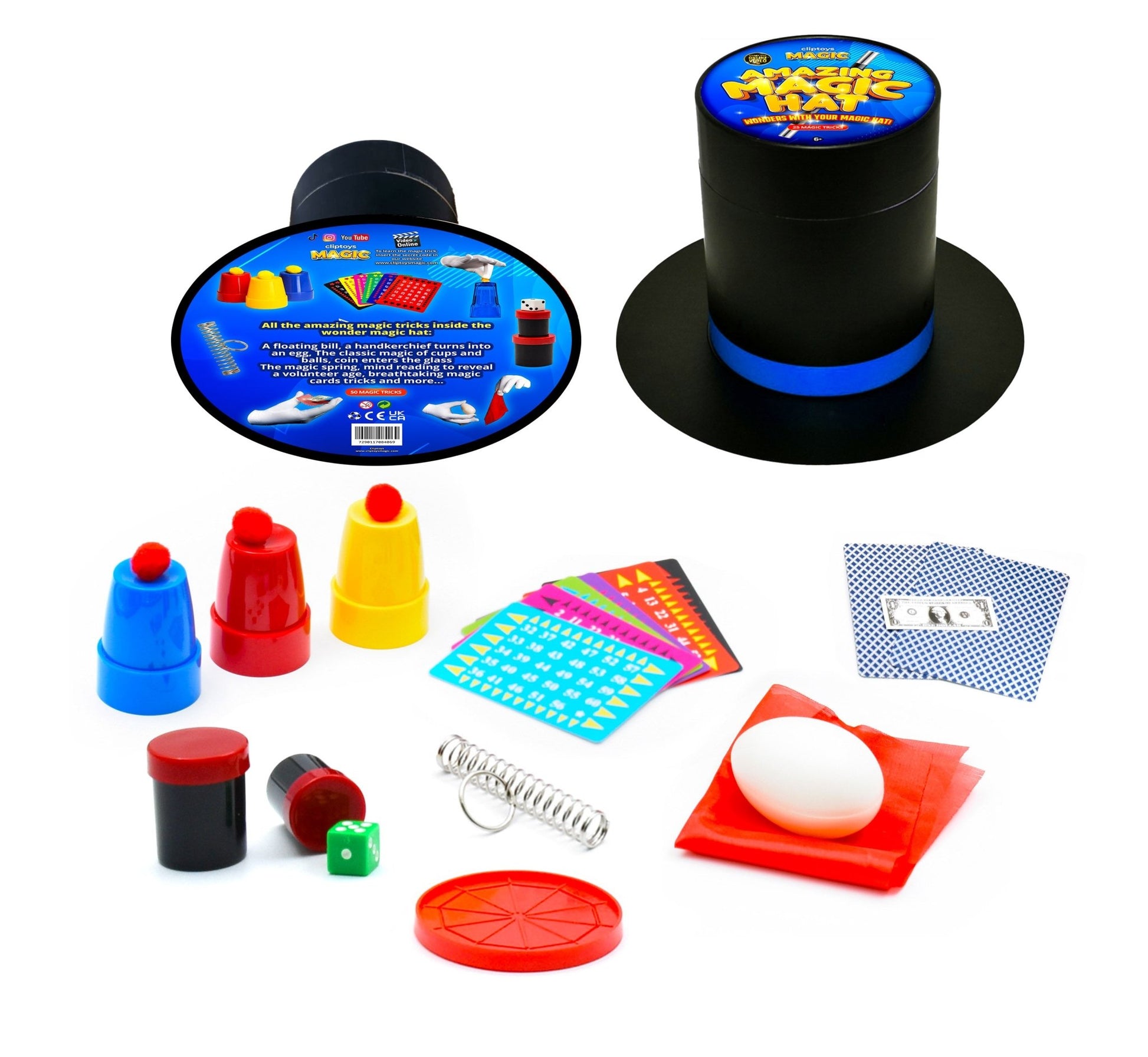 Clip Toys - Magic Hat set - Marah Kids