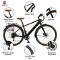 Mogoo Nomad 700c E-Hybrid Bike - Black