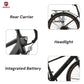 Mogoo Nomad 700c E-Hybrid Bike - Black
