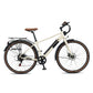 Mogoo Nomad 700c E-Hybrid Bike - White